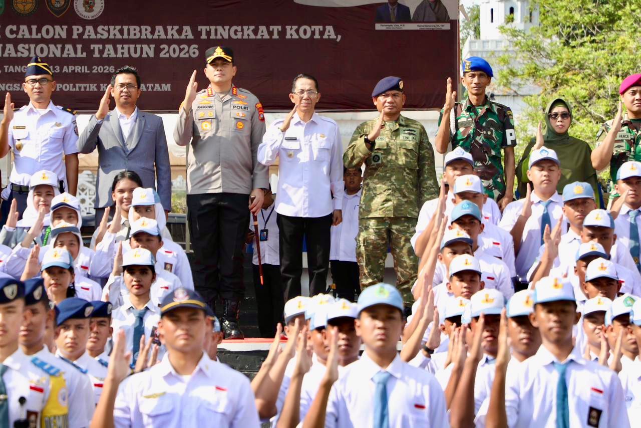 Ketat dan Transparan, 712 Peserta Ikuti Seleksi Paskibraka Batam 2026