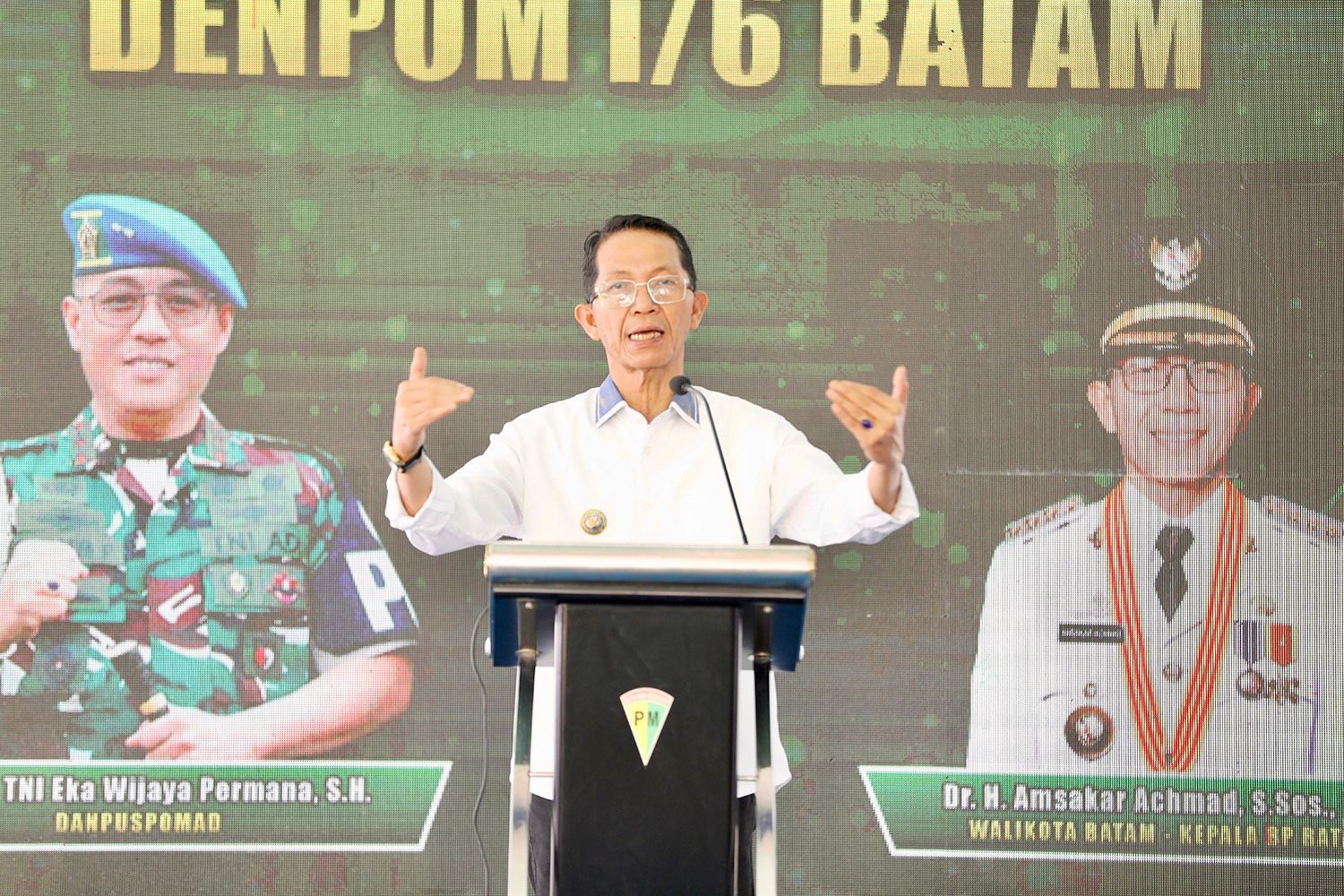 Peresmian Madenpom I/6 Batam, Amsakar Sebut Stabilitas Daerah Kunci Pertumbuhan Investasi