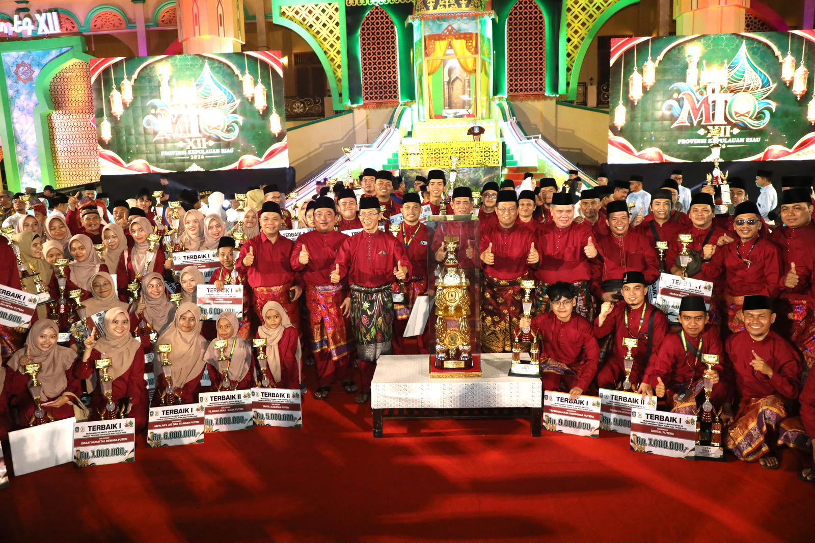 Batam Juara Umum MTQ XII Kepri, Pembinaan Berkelanjutan Berbuah Prestasi