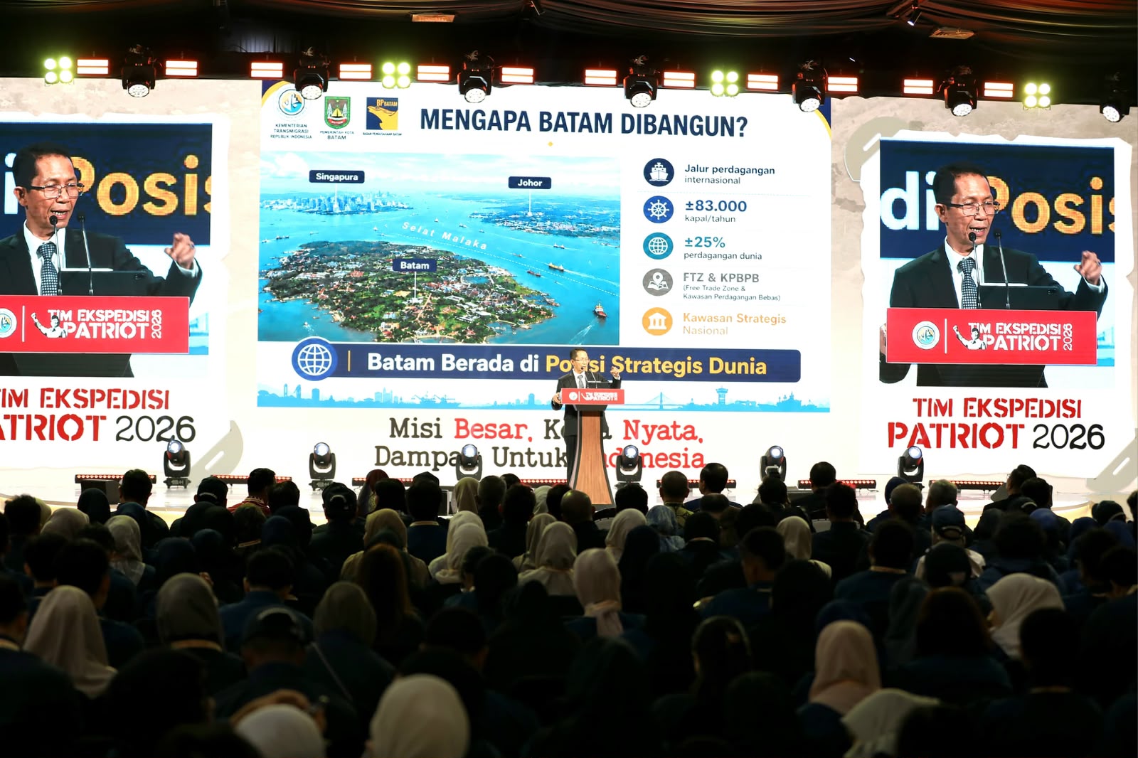 Di Forum Nasional, Amsakar Tegaskan Transmigrasi Jadi Penggerak Pemerataan Pembangunan