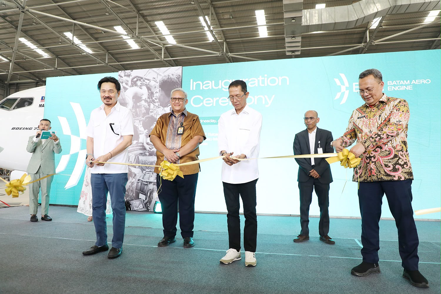 Batam Aero Engine Diresmikan, Amsakar Dorong Penguatan Ekosistem Industri Penerbangan