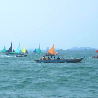 Semarak HUT ke-81 RI di Pulau Buluh