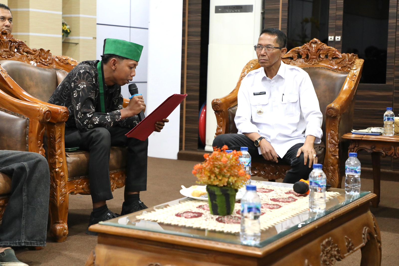 Amsakar Buka Ruang Dialog dengan Mahasiswa, Bahas Pembangunan hingga Tata Kelola Batam